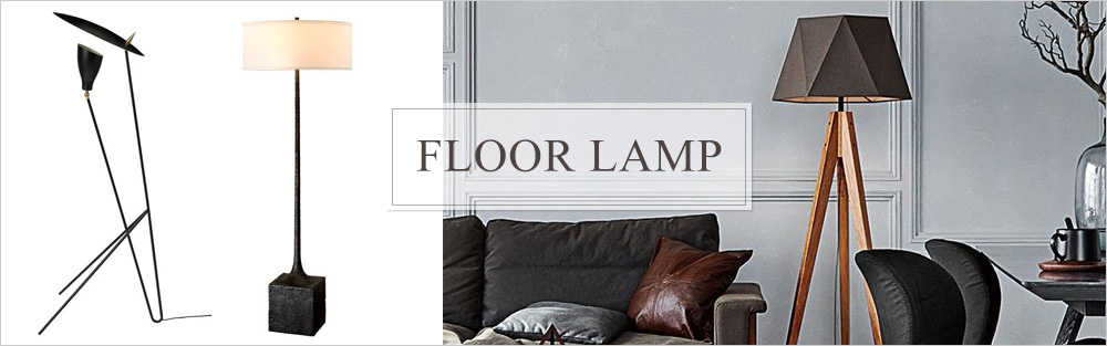 5 light ombre copper jewel floor lamp