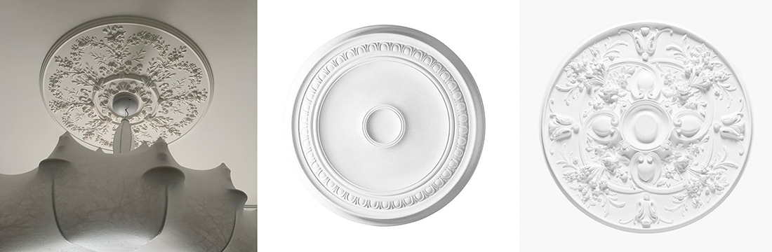 記事】メダリオンの選び方と照明との上手な組み合わせ