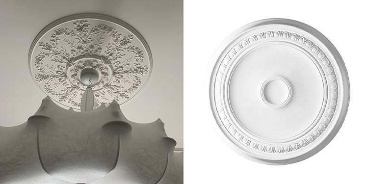 記事】メダリオンの選び方と照明との上手な組み合わせ