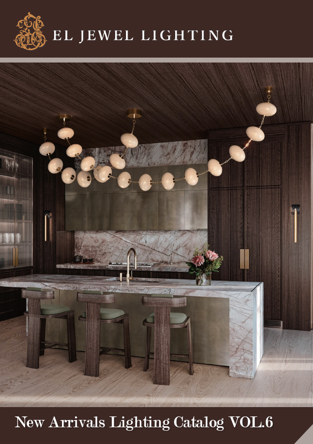 新着ライティングカタログVOL.６ 表紙。HUDSON VALLEYをはじめ、旬なaromas等掲載。